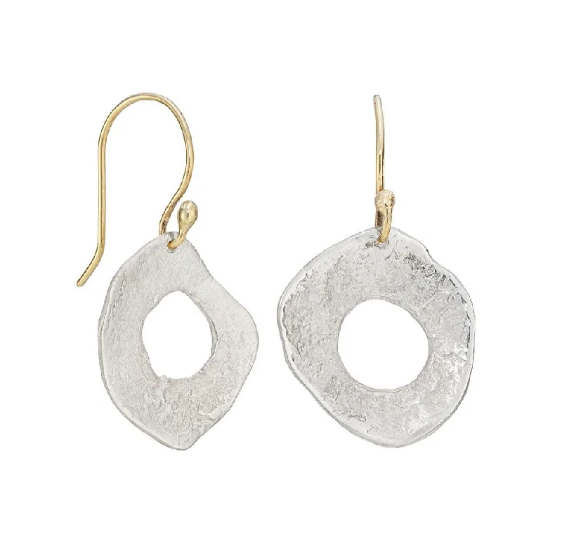 Light clay earrings-Adder Stone Drops