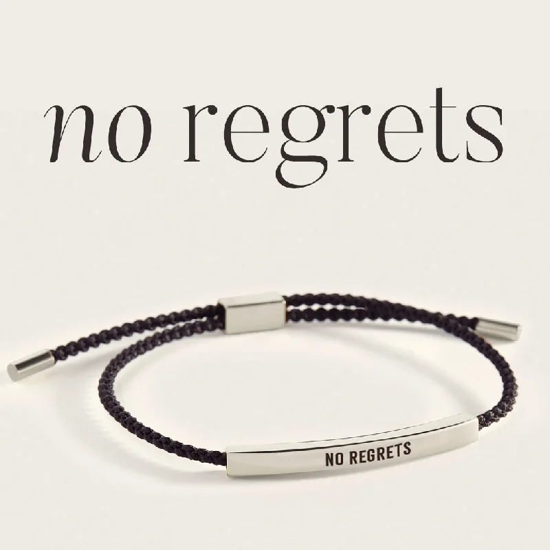 Glossy cuff bangles-No Regrets Inspire Bracelet