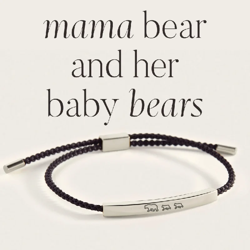 Tiny star bangles-Mama Bear & Her Baby Bears Inspire Bracelet