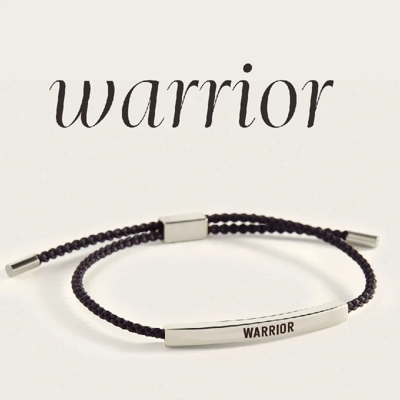 Oval shape bangles-Warrior Inspire Bracelet