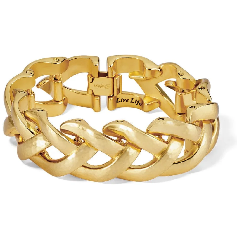 Bamboo weave bangles-Grand Canal Bracelet