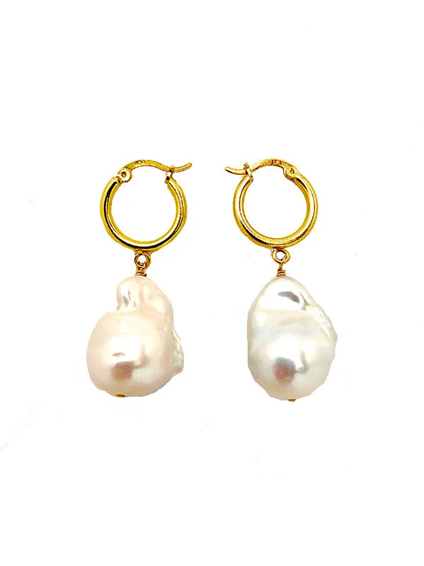 Pure gem earrings-Pose Earrings