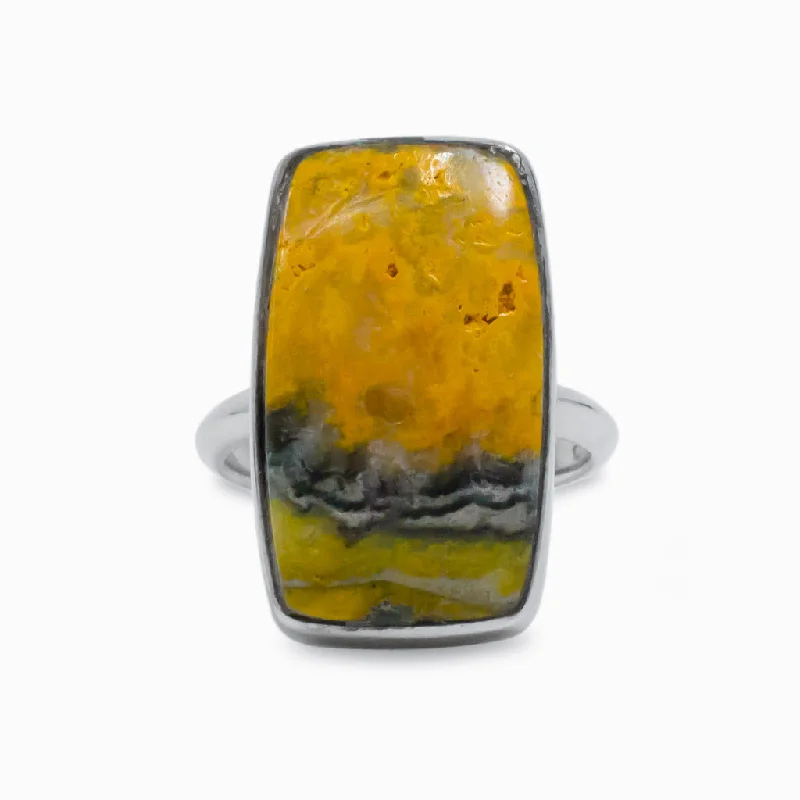 Bumblebee Jasper Ring