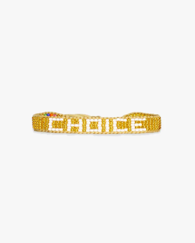 Dove feather bangles-Choice Woven Bracelet