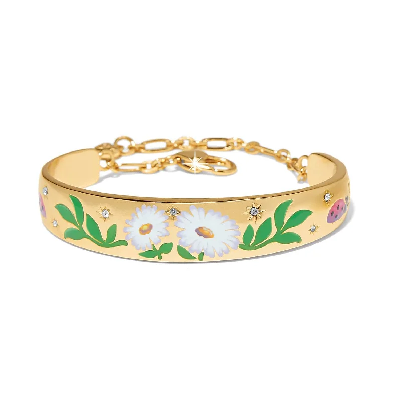 Wide cuff bangles-Reverie Daisy Bar Bracelet