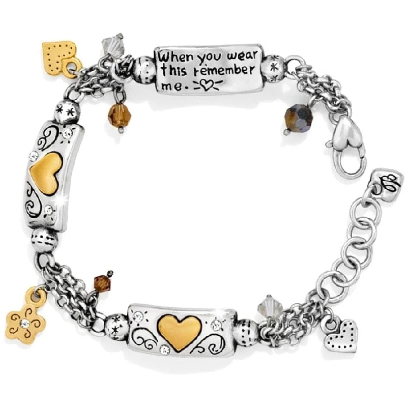 Old cameo bangles-Remember Your Heart Bracelet