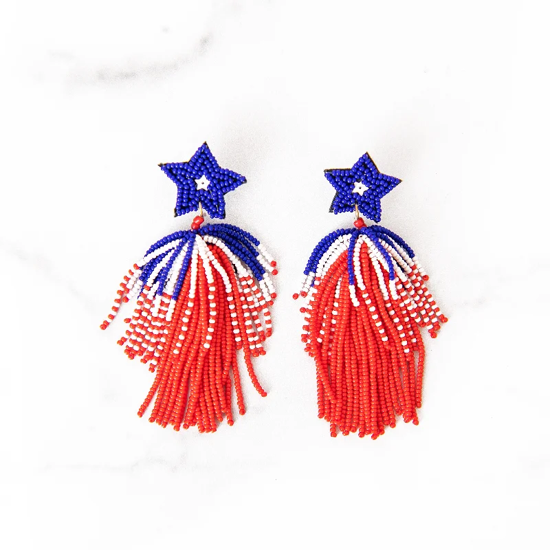 Victorian style earrings-Baby You're A Firework Earrings