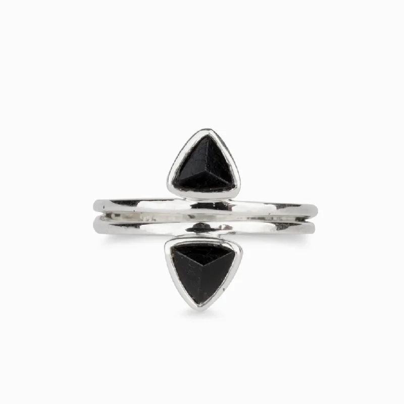 Black Tourmaline Ring