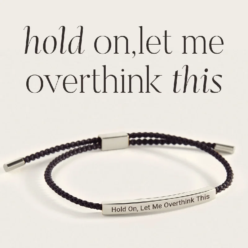 Old cameo bangles-Hold On, Let Me Overthink This Inspire Bracelet