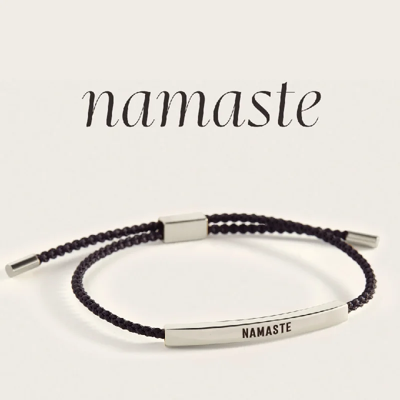 Silk tassel bangles-Namaste Inspire Bracelet