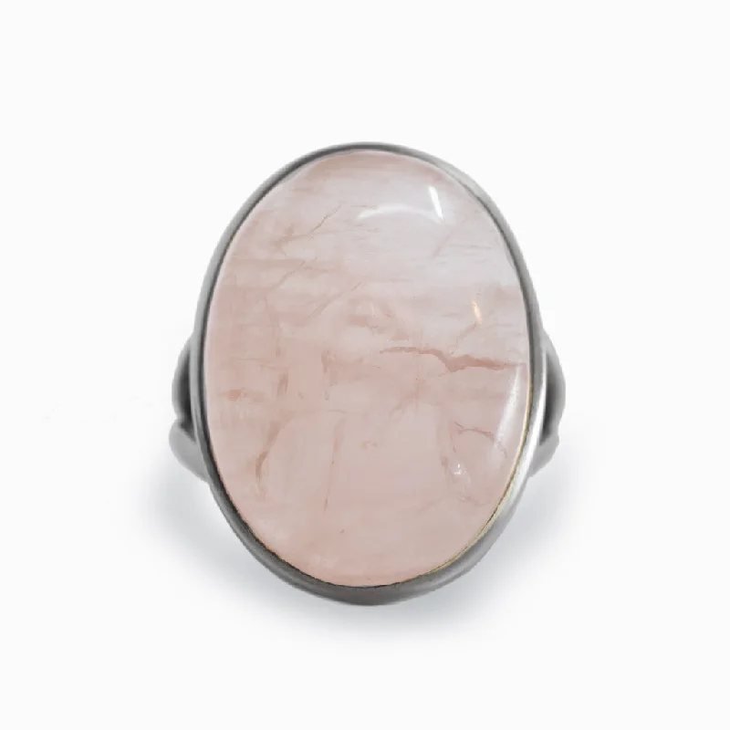 Rose Quartz Ring