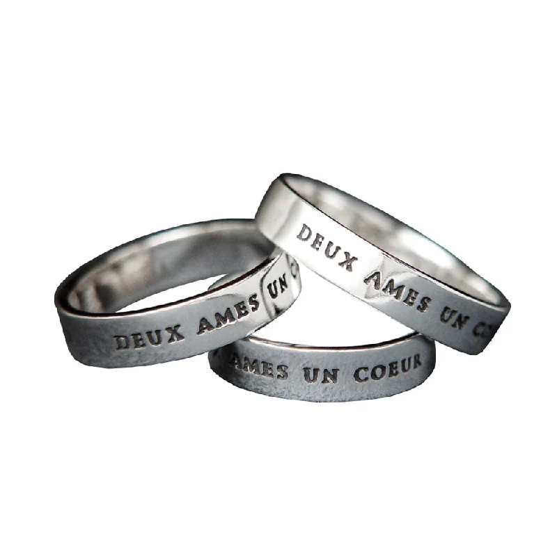 Two Souls One Heart (Deux Ames un Coeur) Ring