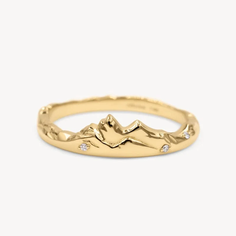 Mountain Peak Ring