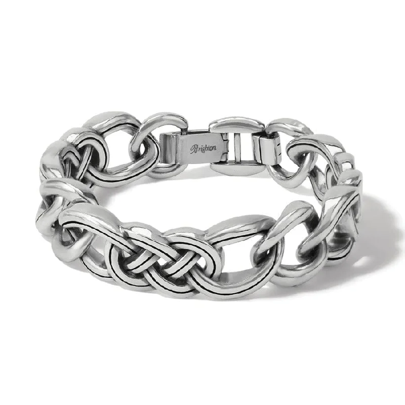 Hand-polished bangles-Interlok Unity Bracelet