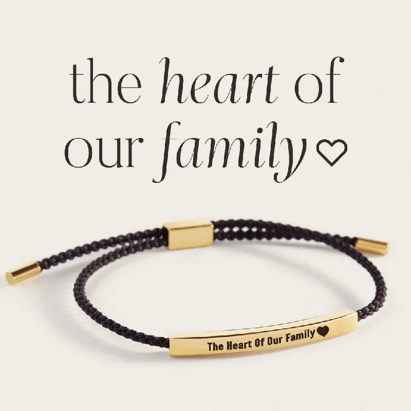 Open frame bangles-The Heart Of Our Family ♥ Inspire Bracelet