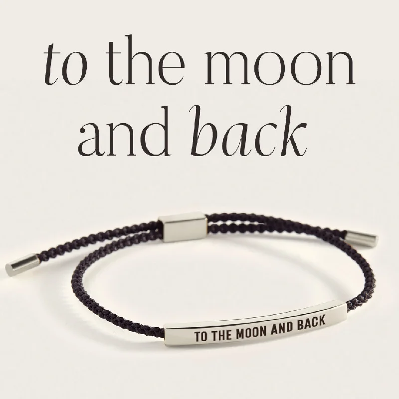 Tiny wing bangles-To The Moon And Back Inspire Bracelet