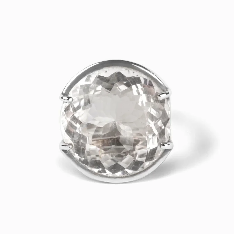 Clear Quartz Ring