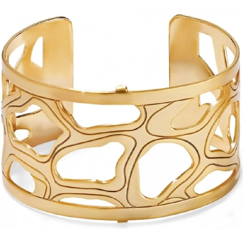 Fox motif bangles-Christo Nairobi Wide Cuff Bracelet