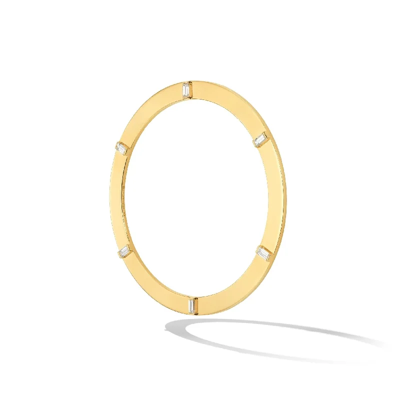 Shiny modern bangles-LIGHT Bangle Bracelet