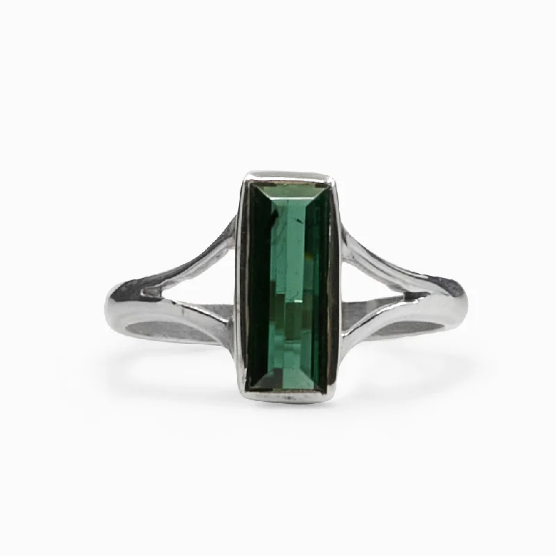 Green Tourmaline Ring