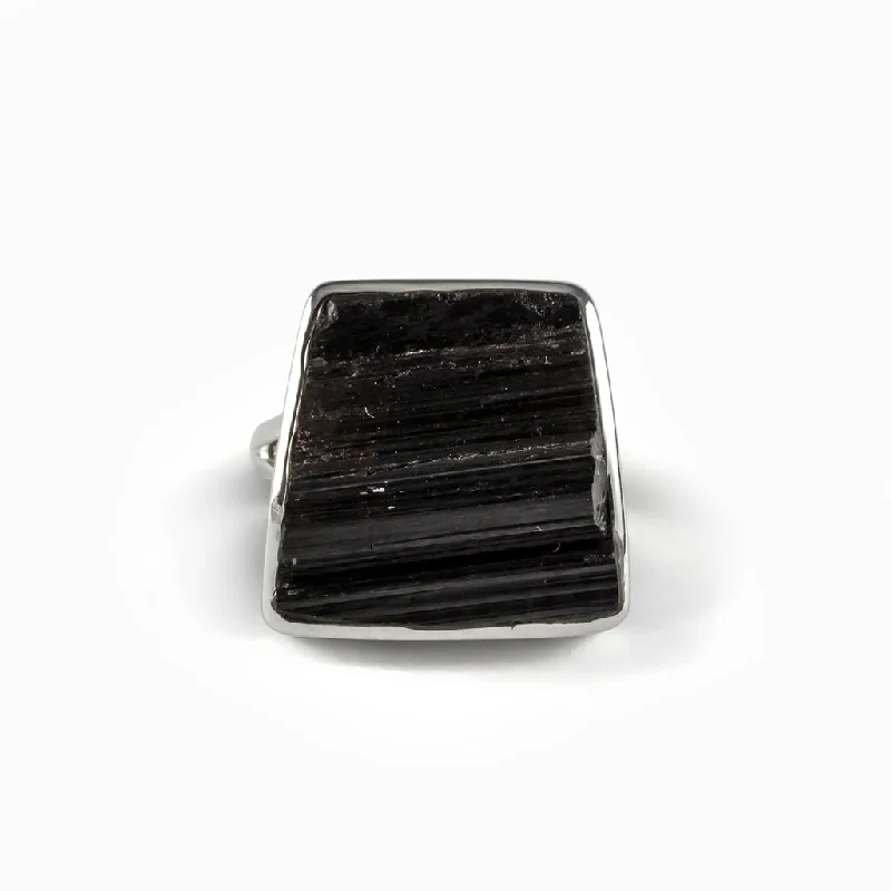 Black Tourmaline Ring