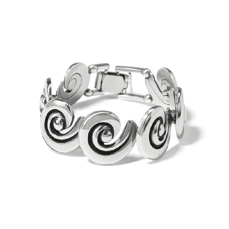 Old cameo bangles-Contempo Moda Swirl Bracelet