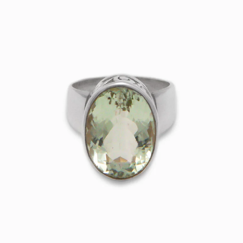 Green Quartz Ring