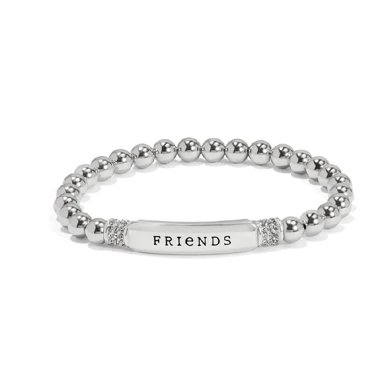 Java tile bangles-Meridian Friends Petite Stretch Bracelet