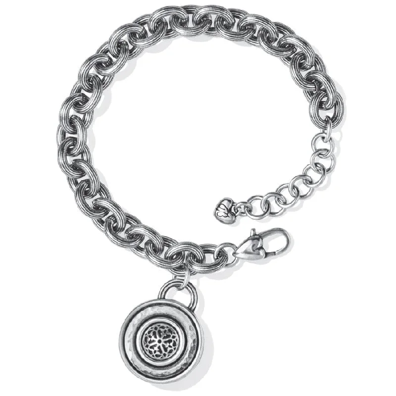 Mystic eye bangles-Ferrara Disc Bracelet