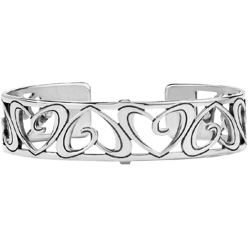 Faith charm bangles-Christo Prague Slim Cuff Bracelet