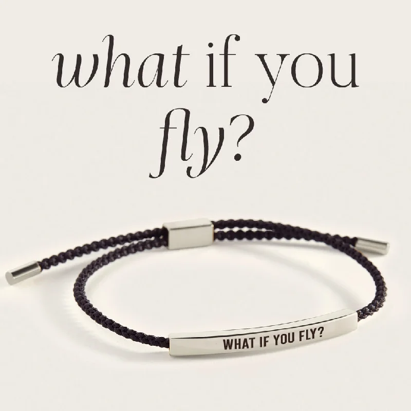 Vibrant enamel bangles-What If You Fly? Inspire Bracelet