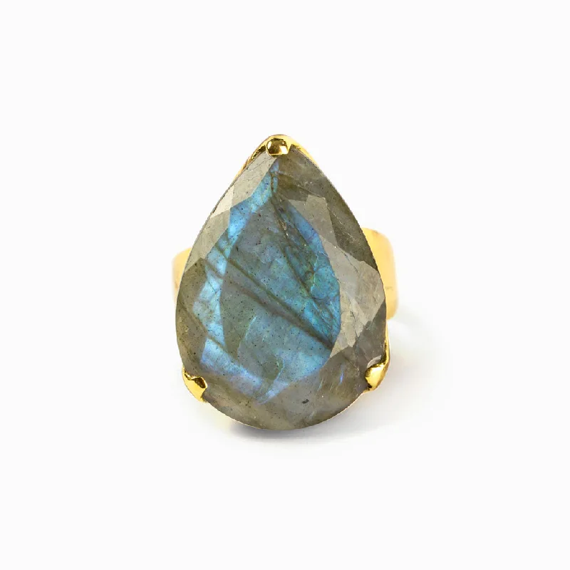 Labradorite Ring