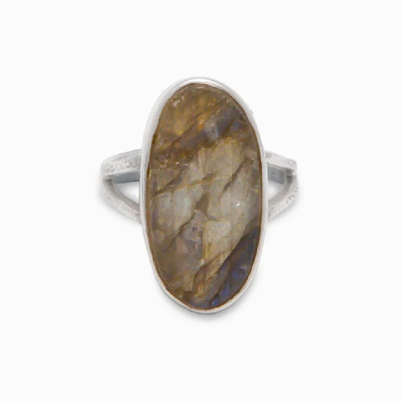 Labradorite Ring