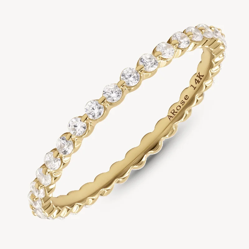 Floating Eternity Diamond Band