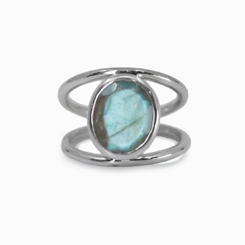 Labradorite Ring