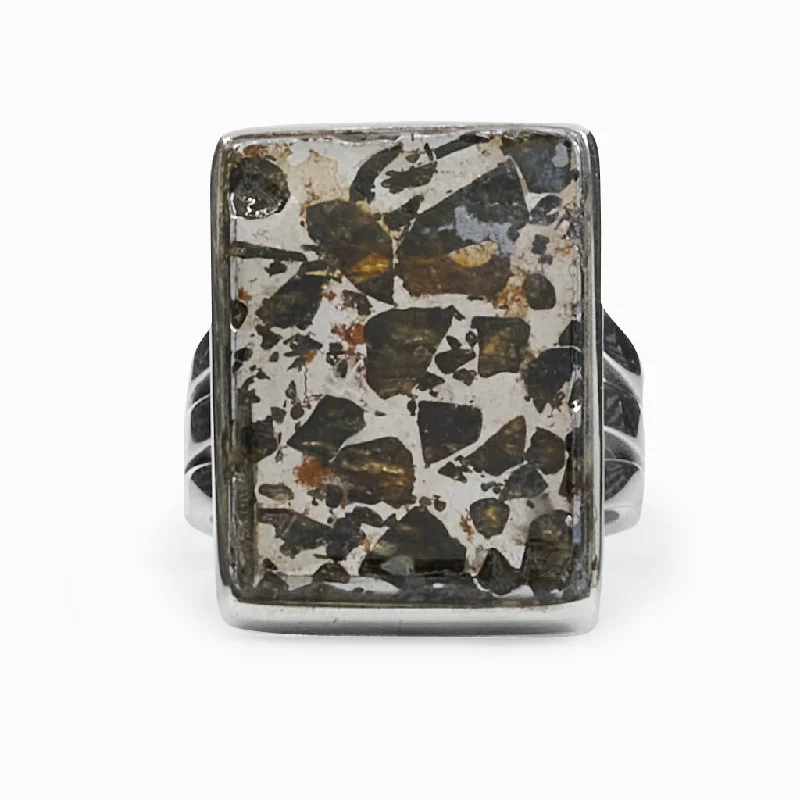 Pallasite Ring