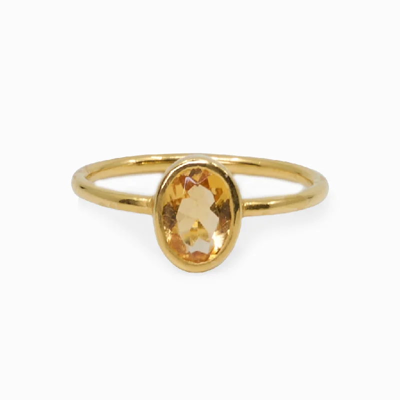 Citrine Ring