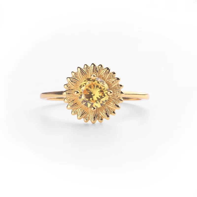 Sunflower Inspiration Ring