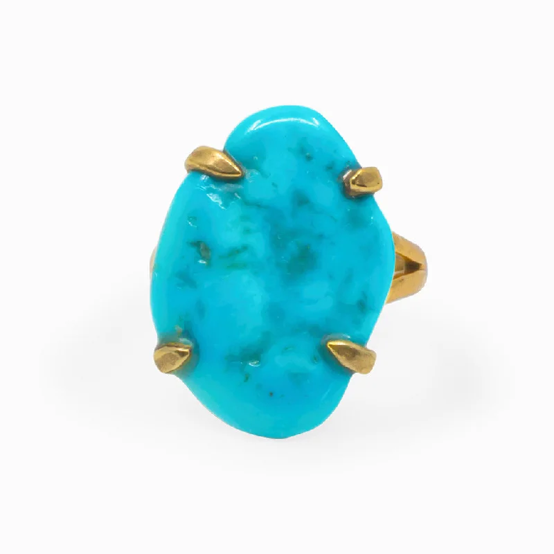 Sleeping Beauty Turquoise Ring