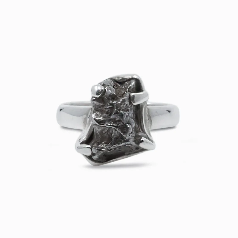 Campo Del Cielo Meteorite Ring