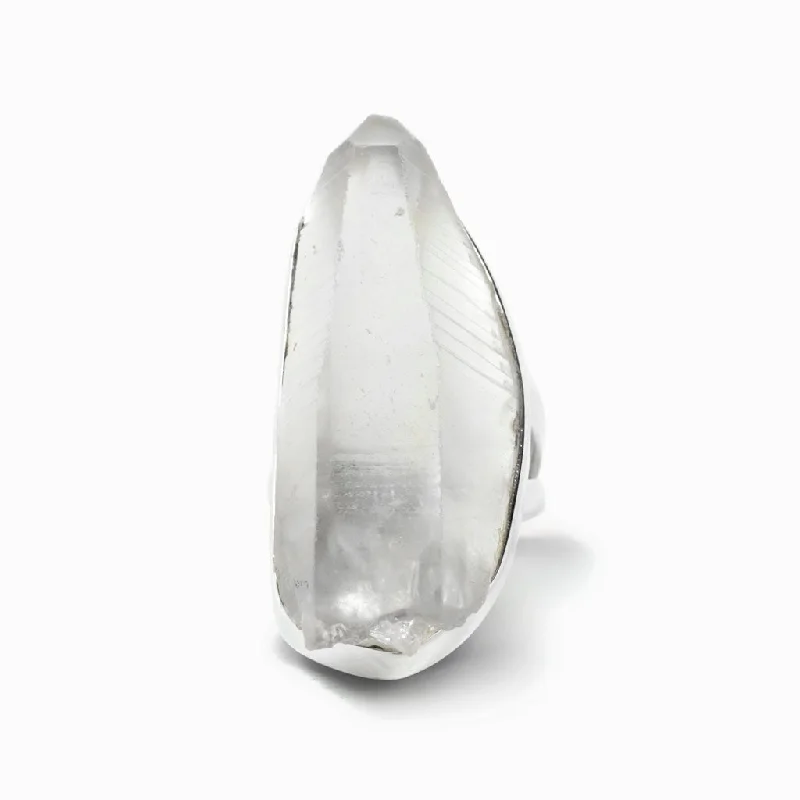 Lemurian Seed Quartz Ring