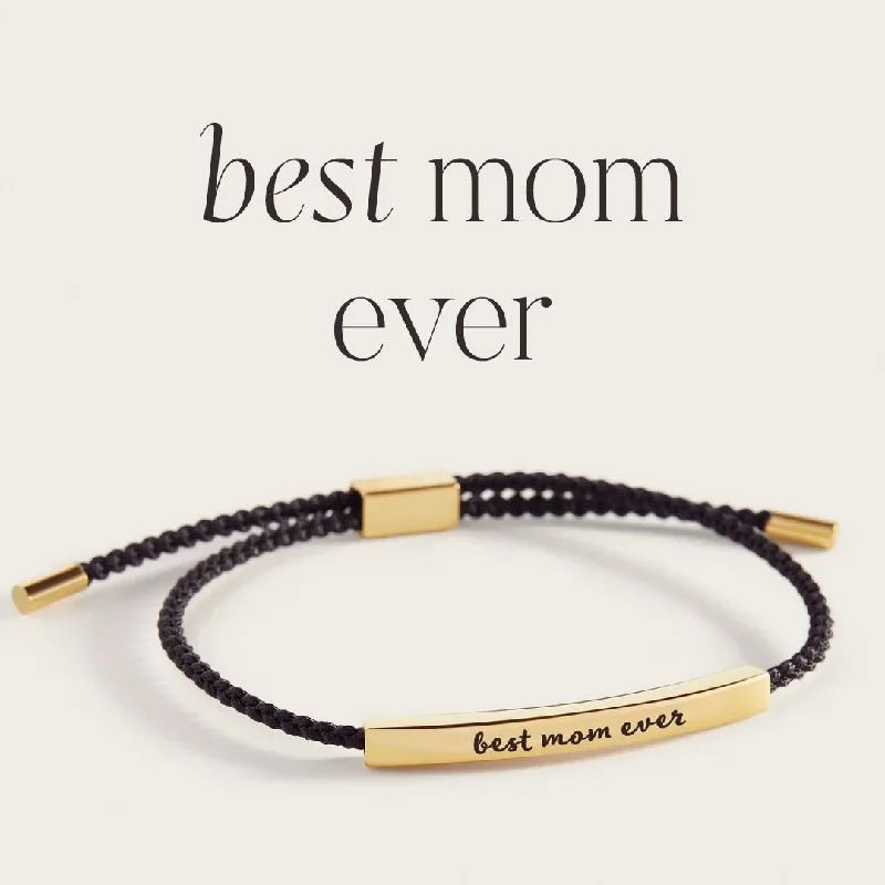 Smooth form bangles-best mom ever Inspire Bracelet