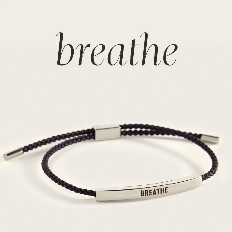 Pure crystal bangles-Breathe Inspire Bracelet