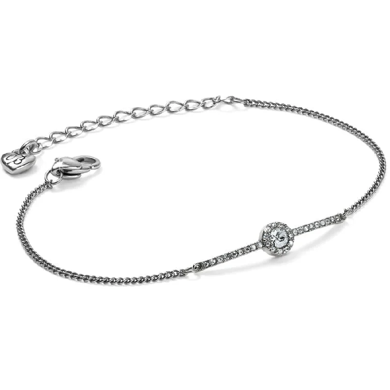 Polished word bangles-Illumina Petite Bar Bracelet