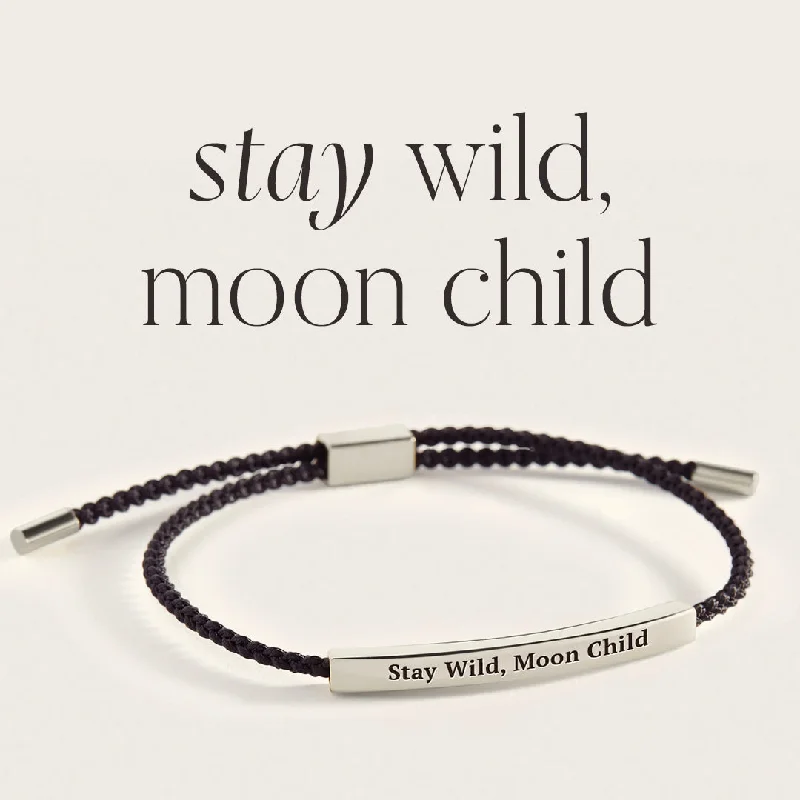 Light filigree bangles-Stay Wild, Moon Child Inspire Bracelet