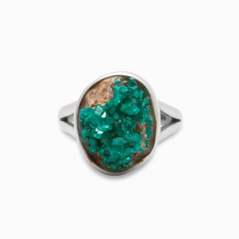 Dioptase Ring