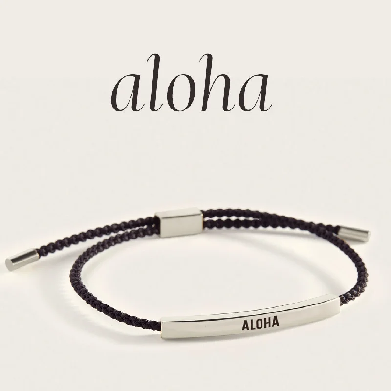 Woven tribal bangles-Aloha Inspire Bracelet