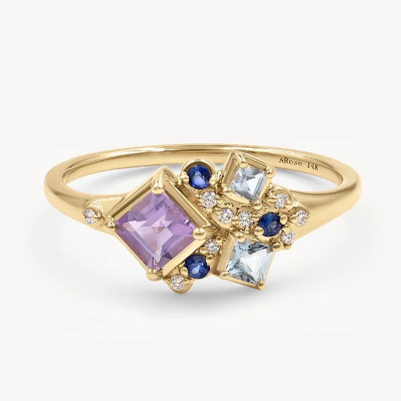 Lavender Nebula Ring