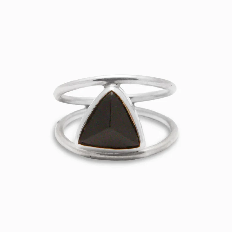 Black Tourmaline Ring